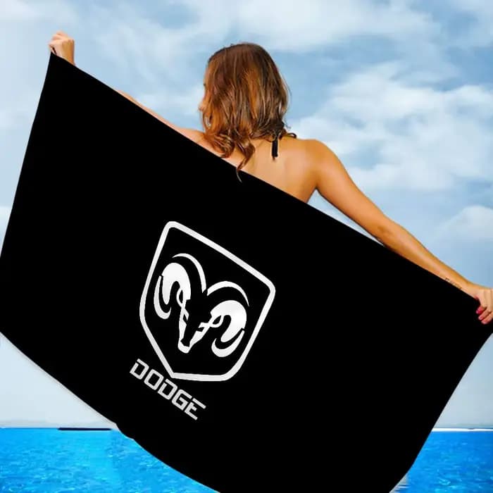D-Dodges Serviette de plage colorée pour fille