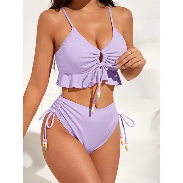 Maillot de bain bikini séparé pour femme