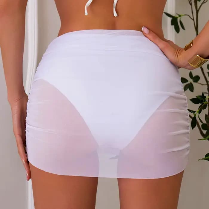 Short de bain grande taille pour femme