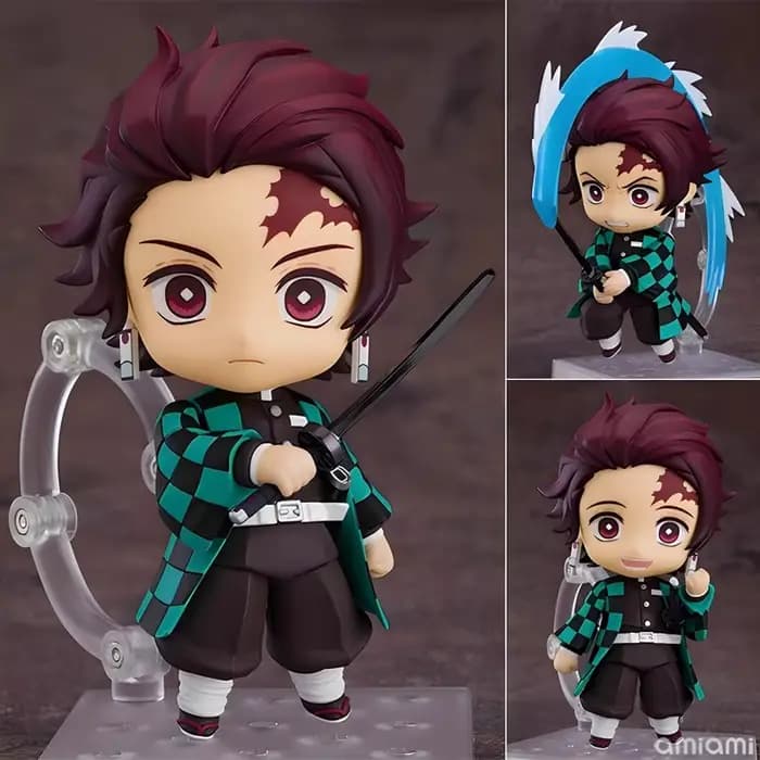 Figurines d'action articulées DemonSlayer, série complète Q-Version KO, Kit de modèle, ornement de bureau, jouets tendance en PVC pour garçon, cadeau amusant, 10CM