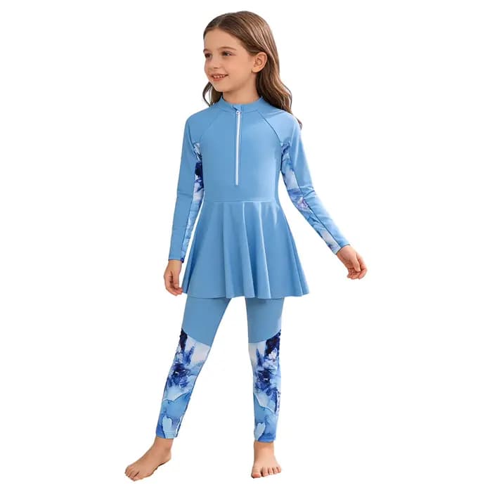 Maillot de bain trois pièces pour filles