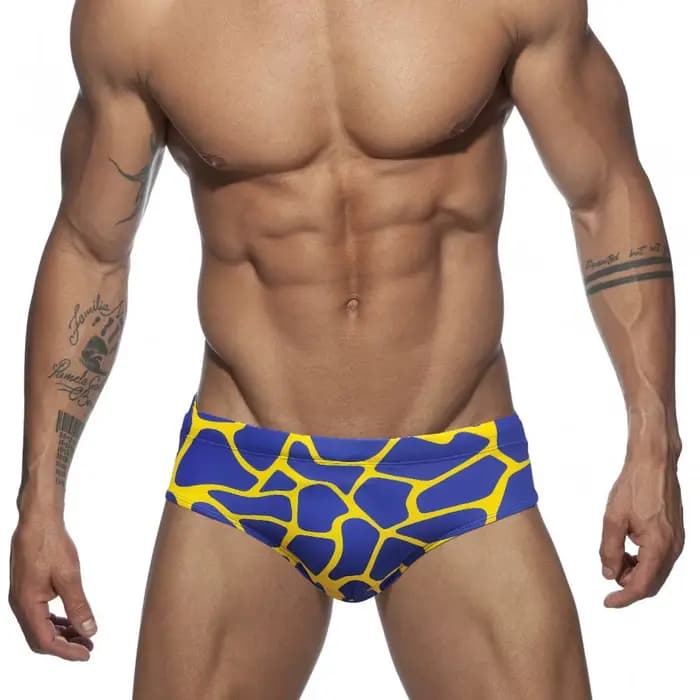 Slip de bain pour hommes, Sexy, court, Sport aquatique, pantalon de plage, maillot de bain, Suilt, surf, motif cerf