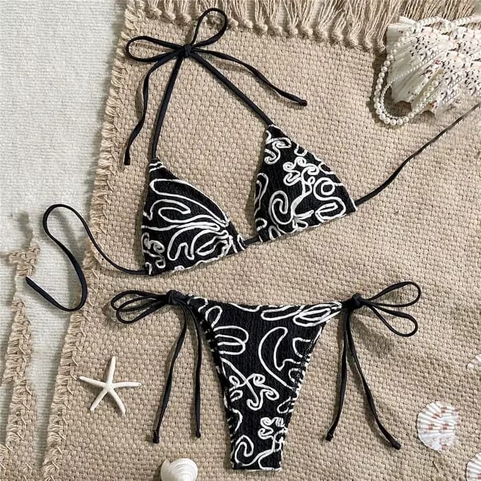 String marron licou Triangle