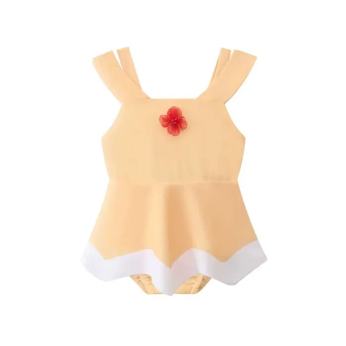 Robe de plage d'été Elsa, maillot de bain une pièce pour fille, princesse, body de natation, piscine, jeu d'eau, vacances, Bikini, blanche-neige