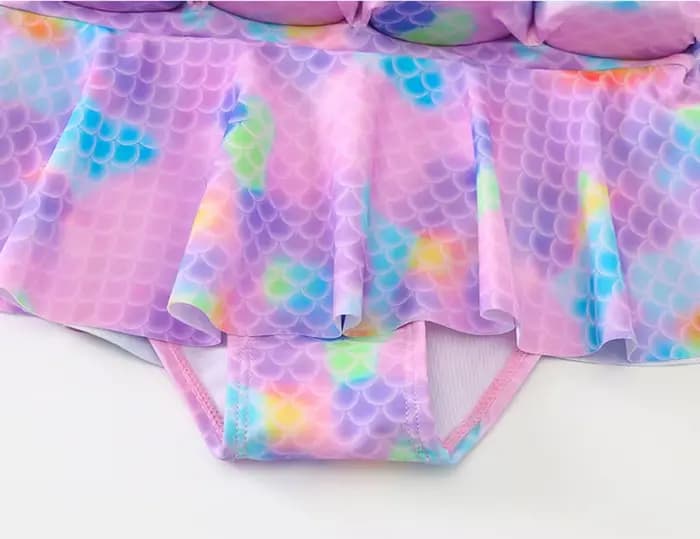 Maillot de Bain Flottant pour Fille de 1 à 5 Ans, Nouvelle Collection d'Été