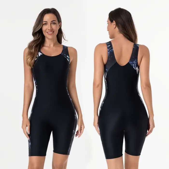 Maillot de bain une pièce à séchage rapide en fibre pour femme