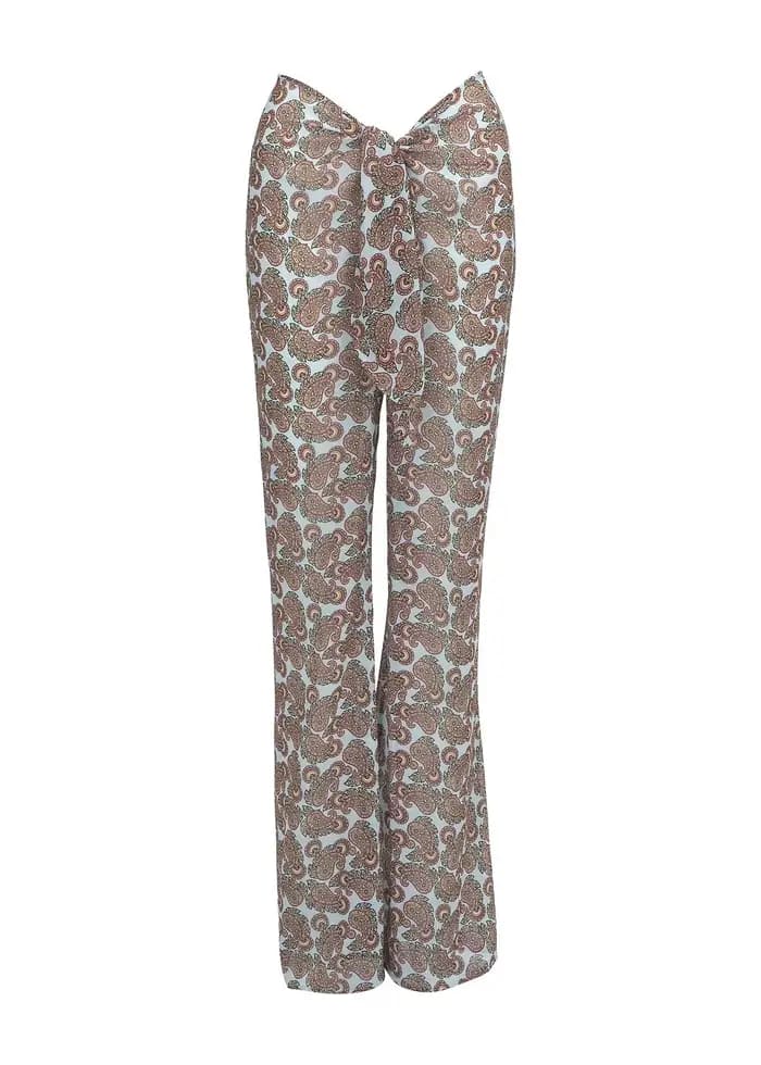 Ensemble de bikini bohème chic tendance 2026 avec motif cachemire unique, idéal pour la plage, les s