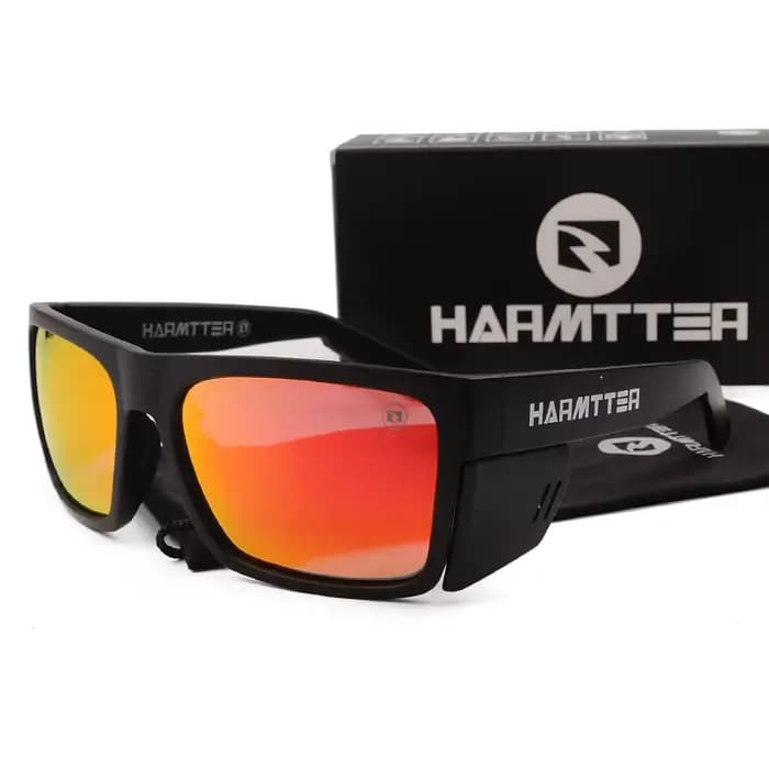 HARMTTER Lunettes de soleil polarisées pour hommes et femmes, protection UV, lunettes de sport, Z87