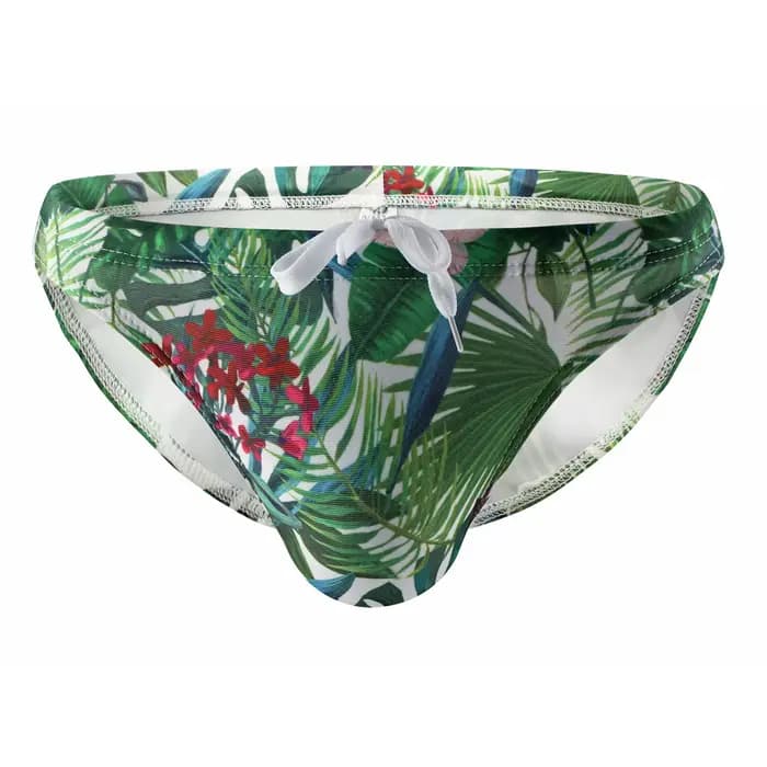Slip de bain taille basse à séchage rapide pour hommes, maillot de bain confortable, short de bain,