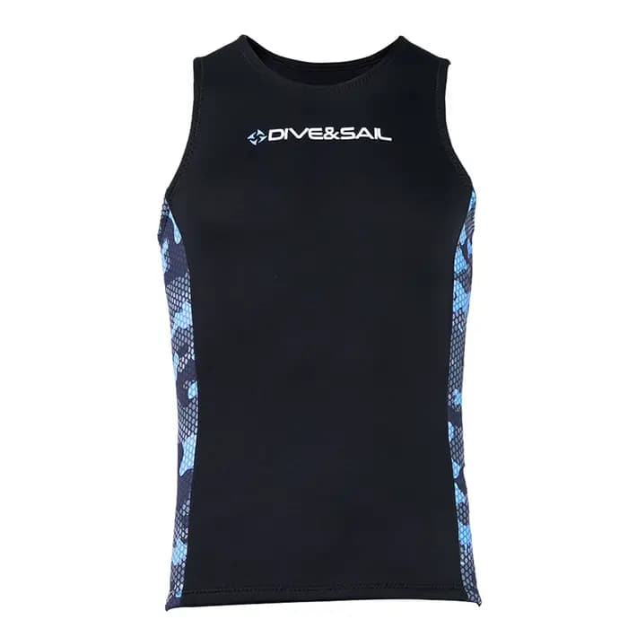 Hommes combinaison gilet surf Sports nautiques maillot de bain gilet plongée sans manches gilet pour
