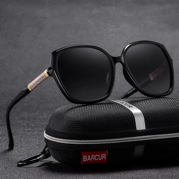 BARCUR Design lunettes de soleil polarisées femmes UV400 dame mode dégradé lunettes de soleil pour l