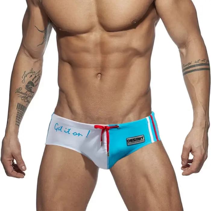 Desmiit maillots de bain hommes slip de bain Sexy maillot de bain pour hommes maillot de bain Bikini