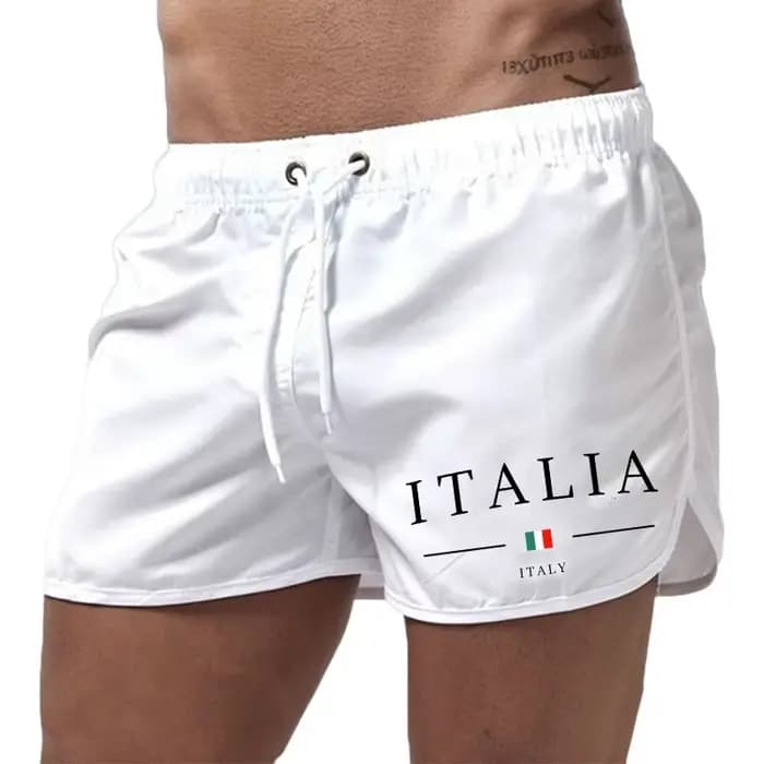 Shorts de plage pour hommes, imprimés, décontractés, à séchage rapide, pour le surf, la natation, le