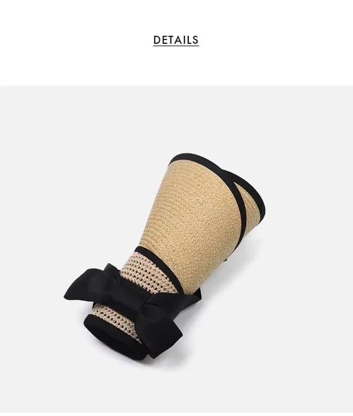 Chapeaux de paille pour femmes, chapeau de plage, protection solaire contre les UV, casquette à gros