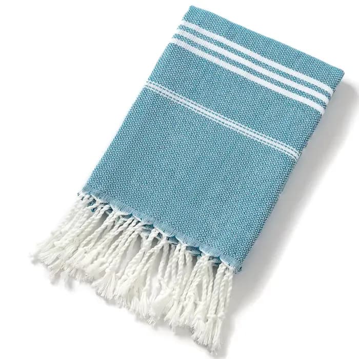Serviette de plage turque en coton 90x180CM, pour Sauna, Spa, sport, Fitness, à franges, cuisine, do