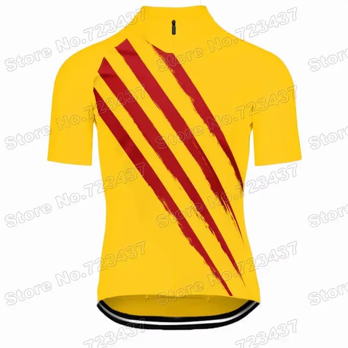 Maillot de cyclisme pour hommes, ensemble pour faire du vélo sur route, vtt, été, espagne, 2021