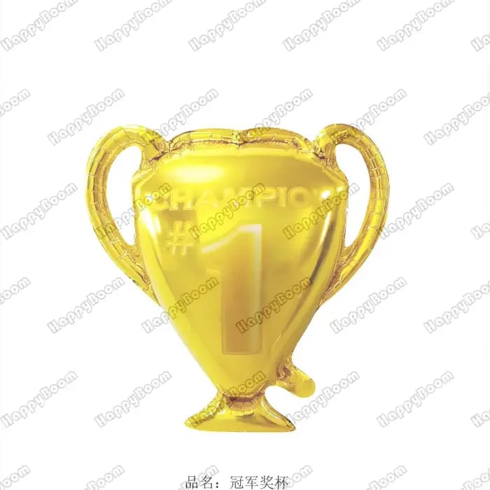 Ballons en aluminium motif maillot de football de dessin animé, ensemble de décoration pour fête d'a