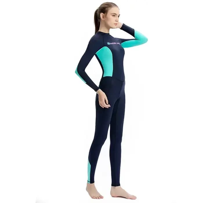 Combinaison de plongée pour femmes, maillot de bain une pièce à séchage rapide, Anti-méduses, protec