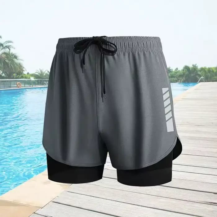 Maillot de bain à séchage rapide pour hommes, maillots de bain Y +, maillots de bain d'été, UPF50 +