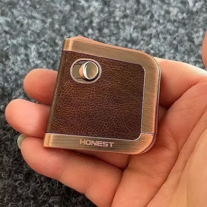 Briquet HONEST pour homme, coupe-vent, personnalité créative, briquet Vintage haut de gamme, comme c