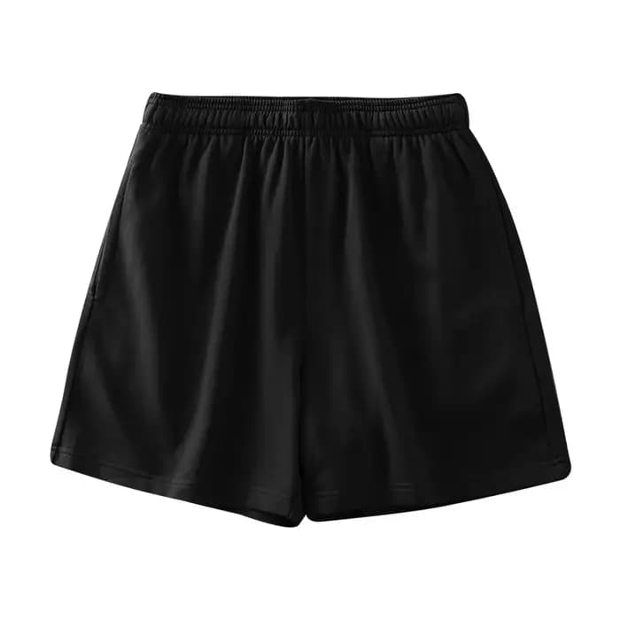 DUEllen-Short éponge pour homme, short de sport à jambe droite, taille élastique, short de course, p