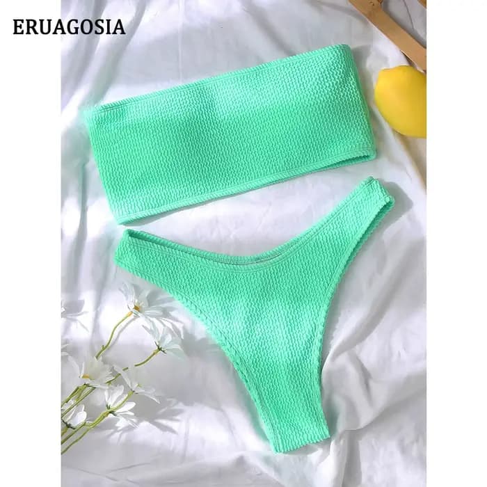 Ensemble bikini brésilien pour femmes, bikinis bandage sexy, maillot de bain push-up, maillot de bai