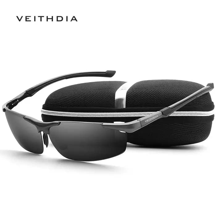 VEITHDIA – lunettes de soleil polarisées UV400 en aluminium magnésium pour homme, cyclisme, sport, p