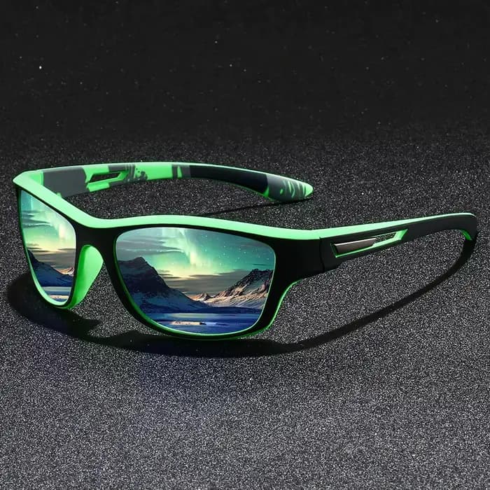 18 Paires de Lunettes de Soleil Sportives Vintage Camouflage pour Hommes et Femmes, Idéales pour la