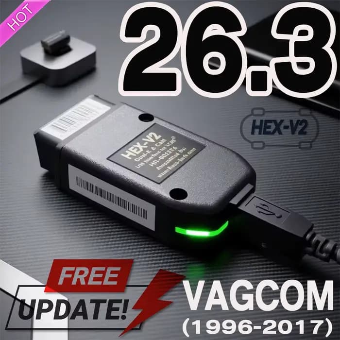 Nouveauté 2026 : Outils de diagnostic VAGCOM V26.3 V25.3 VCD'S, Scanner HEX Atmega162 V2 pour VW, Au