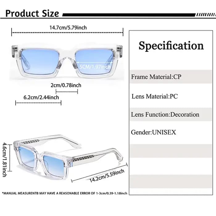 CATERSIDE nouvelle mode Punk hommes lunettes de soleil carrées marque Design petit cadre lunettes de