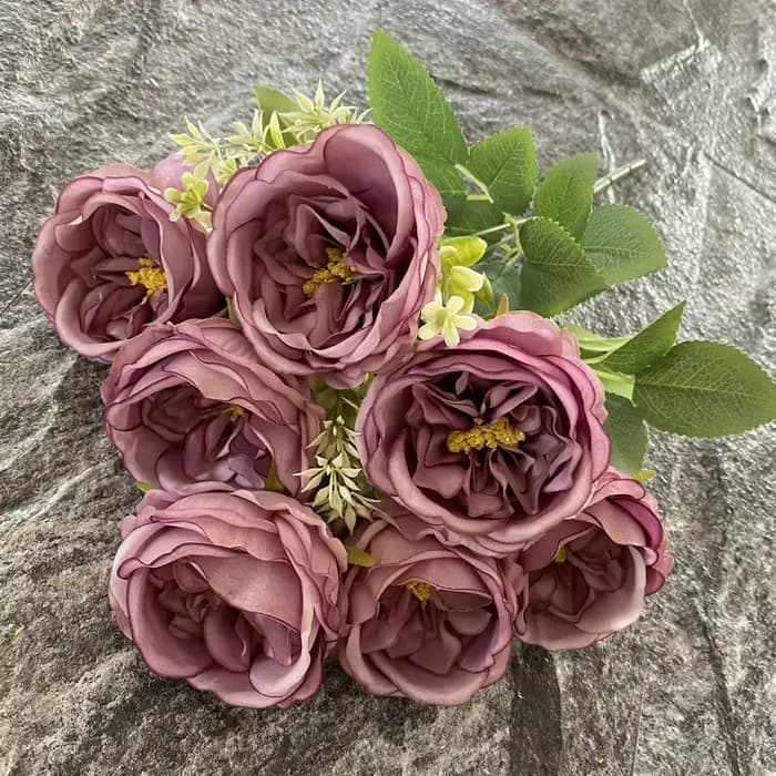 Bouquet de Roses Artificielles, Accessoires de Photographie de Mariage, Fleur pour Maison, Salon, Ja