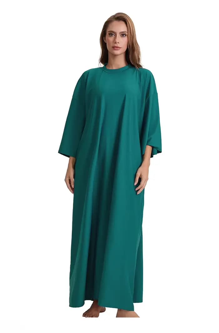 Burkini maillots de bain pour femmes couverture complète à manches longues maillot de bain islamique