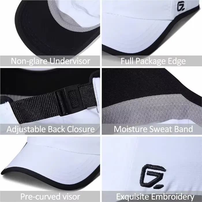 GADIEMKENSD-Casquette d'extérieur respirante pour hommes et femmes, chapeaux de soleil, crème solair