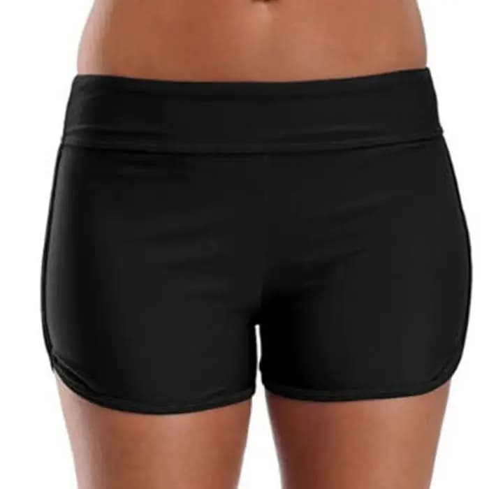 Short de bain femme taille haute conseil maillot de bain short de bain bas de maillot de bain couleu