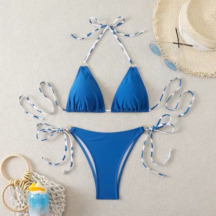 Micro Bikini Femme Deux Pièces Maillot de Bain Sexy Imprimé Zèbre Femme 2026 Été Tenue de Plage Stri