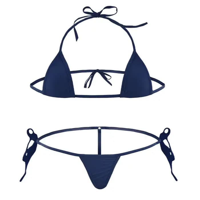 Maillot de bain brésilien pour femme, string, bikini, soutien-gorge, string, sous-vêtements, lingeri