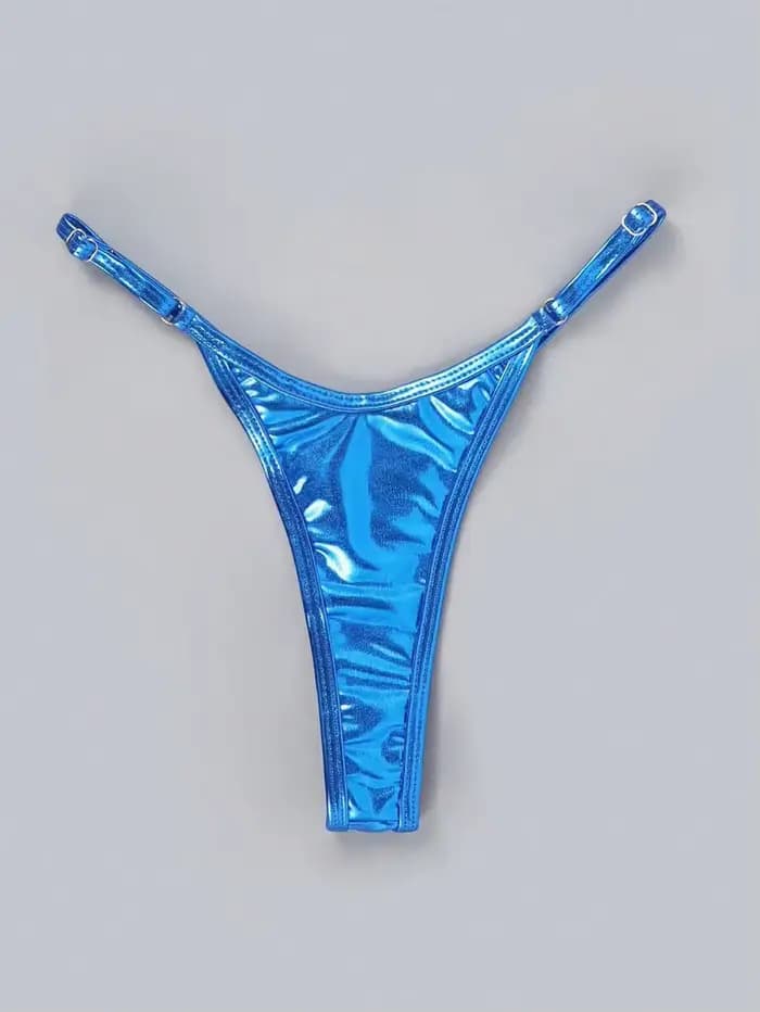 Maillot de bain sexy taille basse pour femme, culotte tanga, bikini, culotte de natation astronomiqu