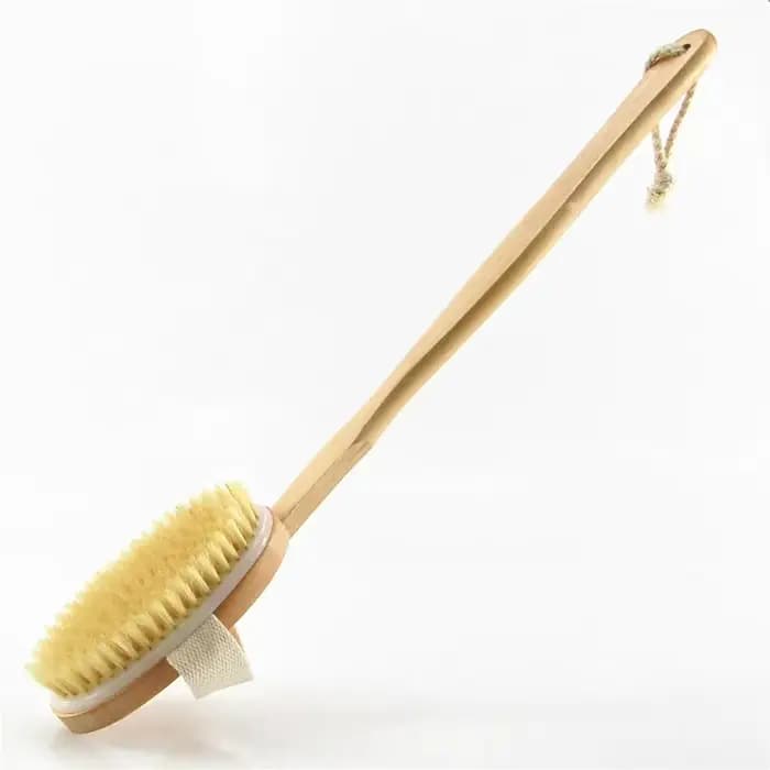 Brosse de douche détachable pour le dos, brosse de salle de bain, brossage sec du corps, douche de M