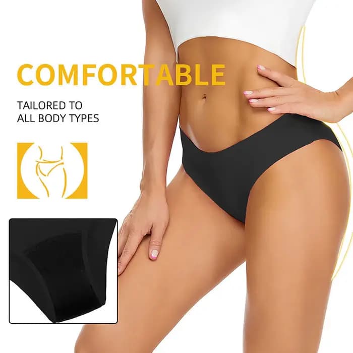 Maillots de bain femmes taille haute Bikini menstruelle étanche bas de Bikini absorbant pantalon cou