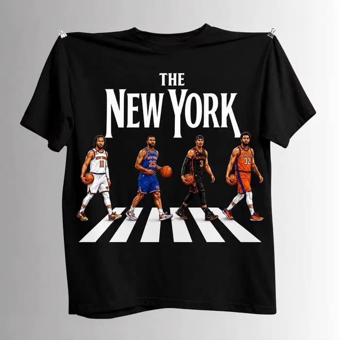 T-shirt de basketball New York Knicks – Cadeau pour les fans – Collection été 2026 – Vêtements de sp