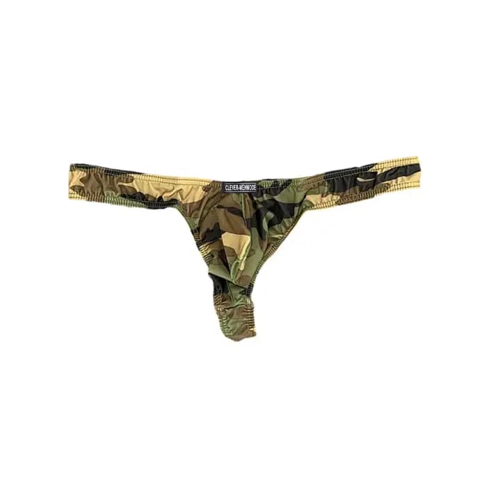 Tongs de natation pour hommes, Bikini de Camouflage élégant, Sexy, taille basse, Boxer élastique, sl