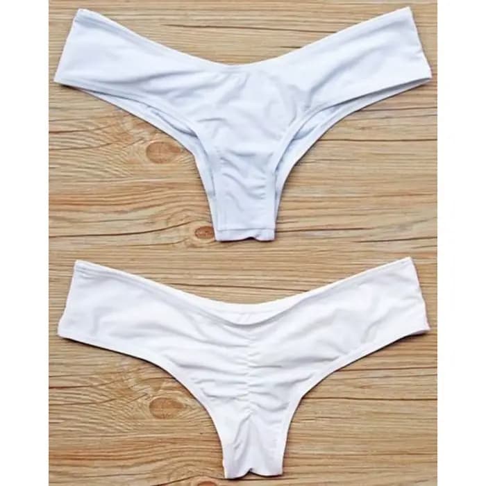 S-XL Sexy femmes Bikini brésilien effronté bas string V maillots de bain maillot de bain culotte sli