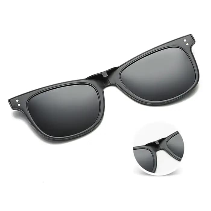 Belmon 6 en 1 monture de lunettes hommes femmes avec 5 pièces pince sur lunettes de soleil polarisée