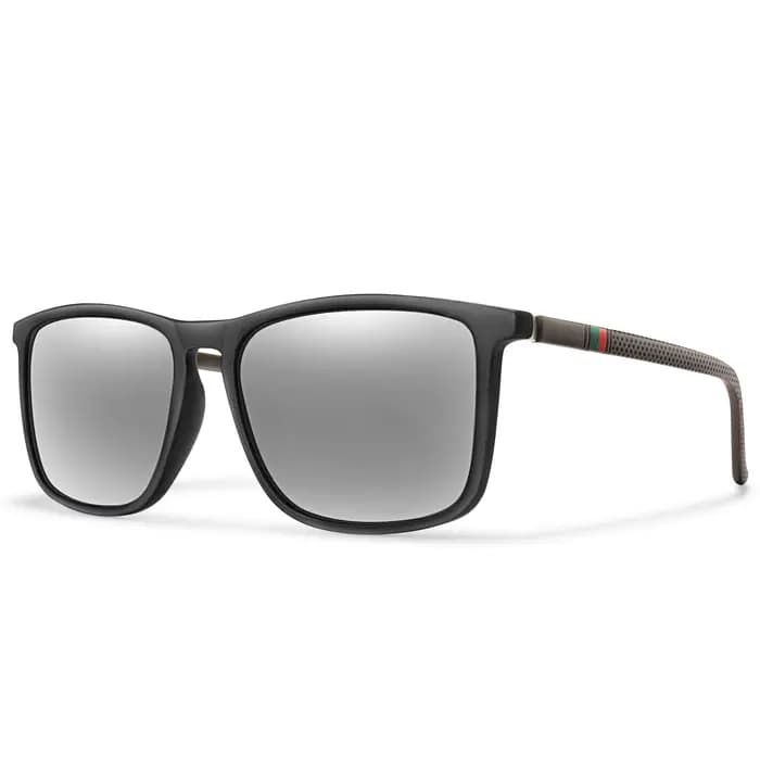 Lunettes de soleil carrées polarisées pour hommes et femmes, lunettes pour hommes, lunettes de pêche