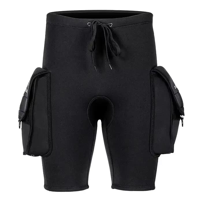 Nouveau short de plongée en néoprène 3 mm pour hommes et femmes, avec grande poche, pantalon thermiq