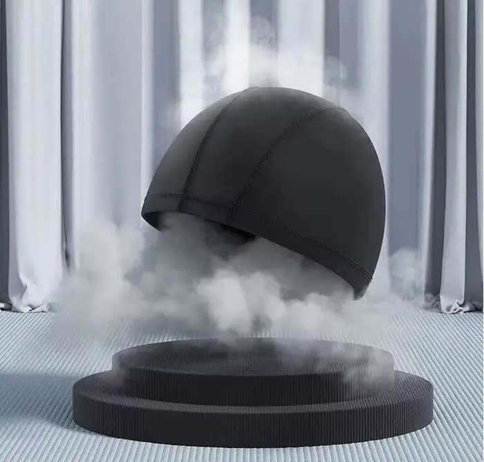 Bonnet de bain adulte haute élastique respirant imperméable bonnet de bain unisexe confortable pisci