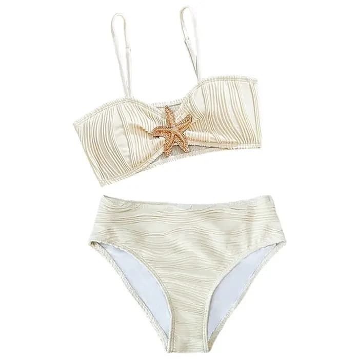 Maillots de bain pour adolescentes, ensembles de bikinis 2 pièces bicolores avec coussinets de poitr