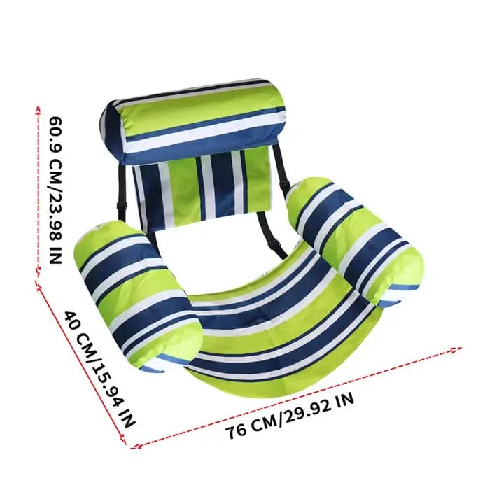Chaises de piscine, chaises longues gonflables pour piscine, chaises flottantes gonflables, chaises