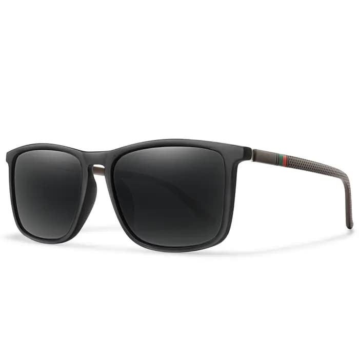 Lunettes de soleil carrées polarisées pour hommes et femmes, lunettes pour hommes, lunettes de pêche
