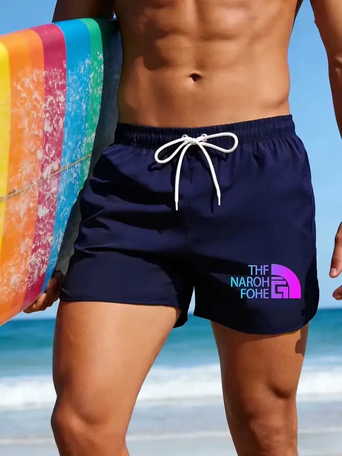 Shorts de plage estivaux pour hommes, nouveaux shorts de plage imprimés tendance pour hommes, séchag